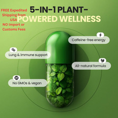 Moringa Capsules, Beet Root, Mullein Leaf – Energy, 60 Count (Pack of 1)