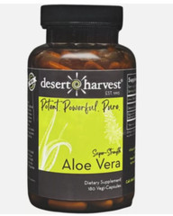 Desert Harvest Super Strength Aloe Vera 180 Vegi Capsules. AUTHENTIC. Exp. 10/29