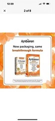 Amberen: Safe Multi-Symptom Menopause Relief. Expires 4/26 Supports Mens Health