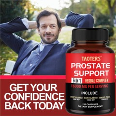 Prostate Support – Reduce Frequent Urination, Stamina supplement,60/120 Caps