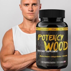 Herbal Supplements 60 Capsules, Potency Wood Ginseng Ashwagandha Gingko Tribulus