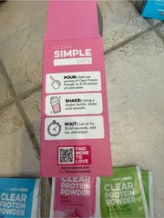 Clean simple eats Clear Protein Powder Variety Pack