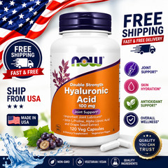 Ácido hialurónico 100 mg, lubricante articular importante, 120 cápsulas