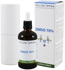 Dimethyl Sulfoxide 70% – Third-Party Tested DMSO in Dark Amber Glass Bottle