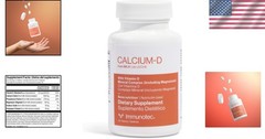 Daily Bone & Teeth Support – Calcium D Tablets with 60 Servings of Strength