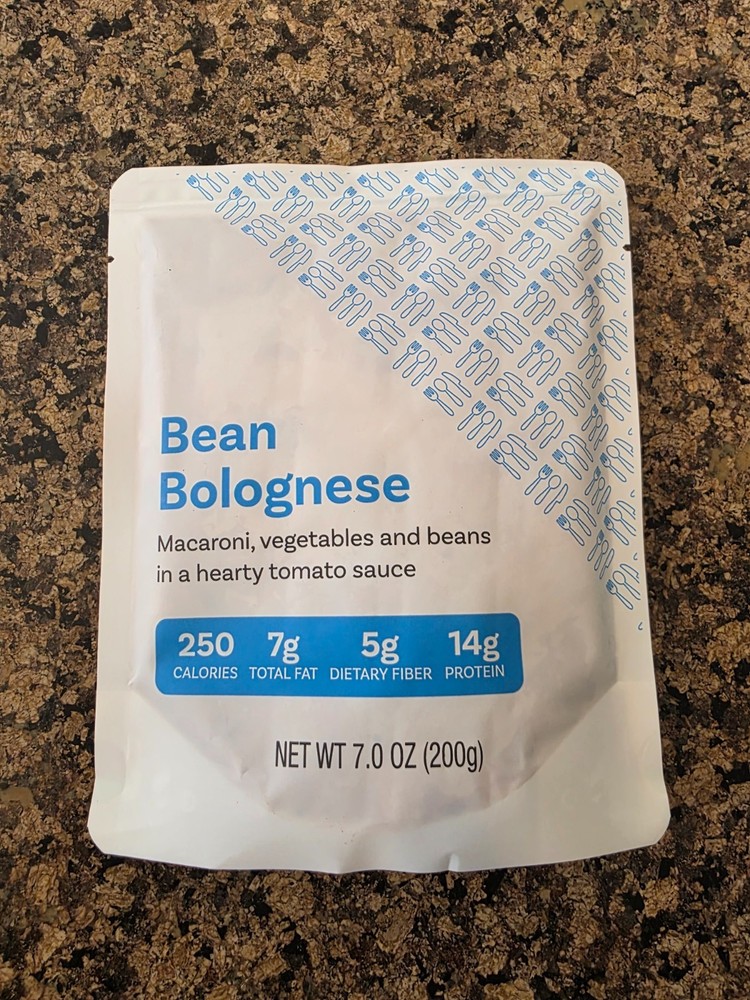 Nutrisystem Dinners BEAN BOLOGNESE Vegetarian(5pk) 7g Fat, 5g Fiber, 14g Protein