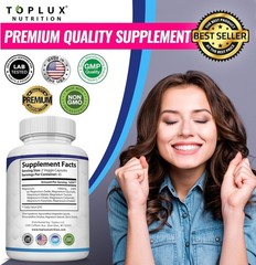 Magnesium Complex Supplement 8 Elemental 1000mg – Magnesium Glycinate, Citrate,