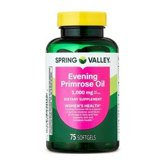 Spring Valley Standardized Evening Primrose Oil Women’s Health Dietary Supplemen