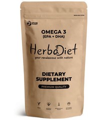 Fish Oil Powder Omega 3 High Strength DHA EPA Fatty Acid Heart Health Support