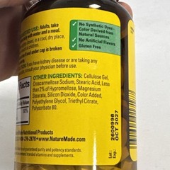 Nature Made Magnesium 250mg 200 Tablets Exp 10/2027 Sealed