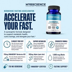 MYOXCIENCE Himaberb Berberine Fasting Accelerator 90 Capsules Supplement