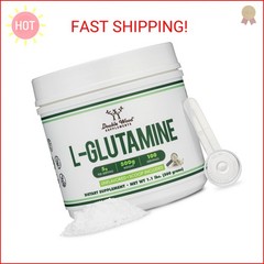 L Glutamine Powder 1.1lbs (100 Servings of 5 Grams Each – Third Party Tested L-G