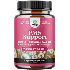 Advanced PMS Support Supplement for Women – Multibenefit PMS Relief Complex 60ct