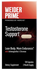 Weider Prime 120 Capsules Testosterone Support , Exp: 04/26+Free Shipping