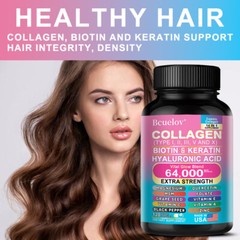 Collagen 14-IN-1 Complex Supplement – Hair & Nails Growth,Support Skin Health