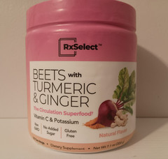 Rx Select® Beets with Turmeric and Ginger Dietary Supplement 7.1 oz 09/2028