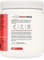 Ultra Clean Vegan BCAA Powder + Electrolytes (Tropical Fruit Punch | 6G) 2:1:…