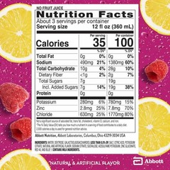 Pedialyte AdvancedCare Plus Electrolyte Hydration 33.8 Fl Oz (Pack of 4)