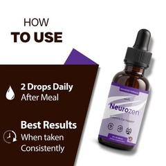(2 Pack) NeuroZen Drops, Neuro Zen Advanced Ear Health and Hearing Support Drops