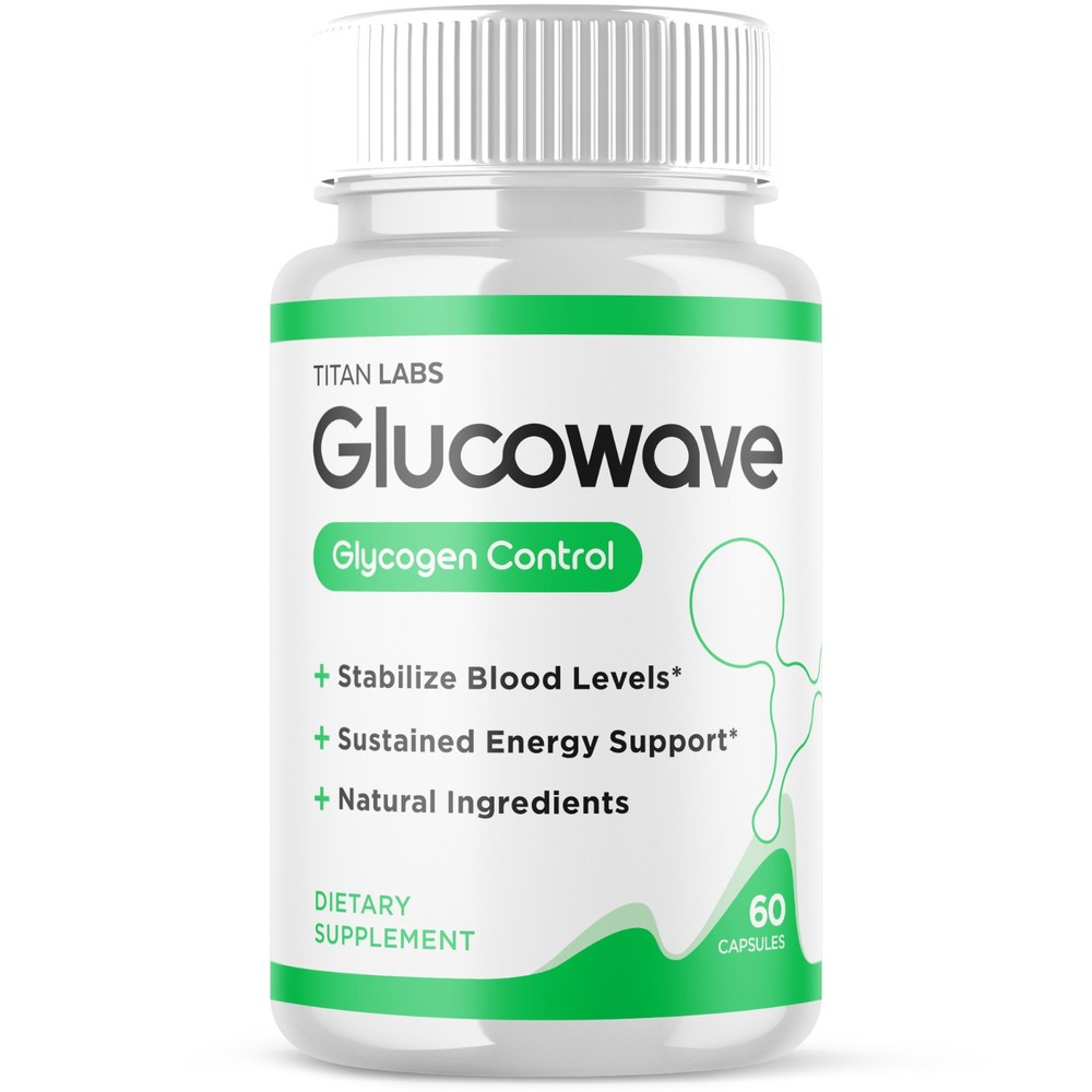 1-5 Pack Gluco Wave Advanced Blood Health Support Formula Glucowave 60 Capsules