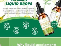 Mullein Leaf Extract Drops 60ml Lung Cleanse Respiratory Herbal Drop Health Care