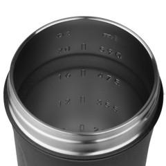 BlenderBottle Strada Insulated Stainless Steel Shaker 24 oz White Leakproof
