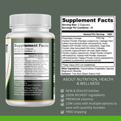 DIGESTISTART MAX- Digestive Support- 60 Capsules