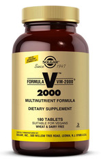 SOLGAR Formula VM-2000 Multinutrient System 180 Tablets Dietary Supplement 07/28