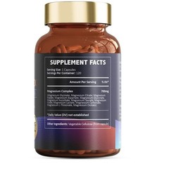 Advanced 1-5x Magnesium 12 in 1 Complex 700mg – Glycinate Citrate Malate Taurate