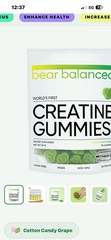 Bear Balance Creatinine Gummies