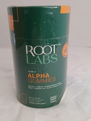 Root Labs 10 In 1 Alpha Gummies 4000mg Energy 60 Gummies Sealed Free Shipping