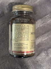 Solgar Sublingual Methylcobalamin (Vitamin B12) 5,000 mcg 60 Tabs