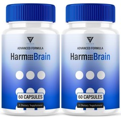 (2 Pack) Harmo Brain Focus Supplement, HarmoBrain Support (120 Capsules)