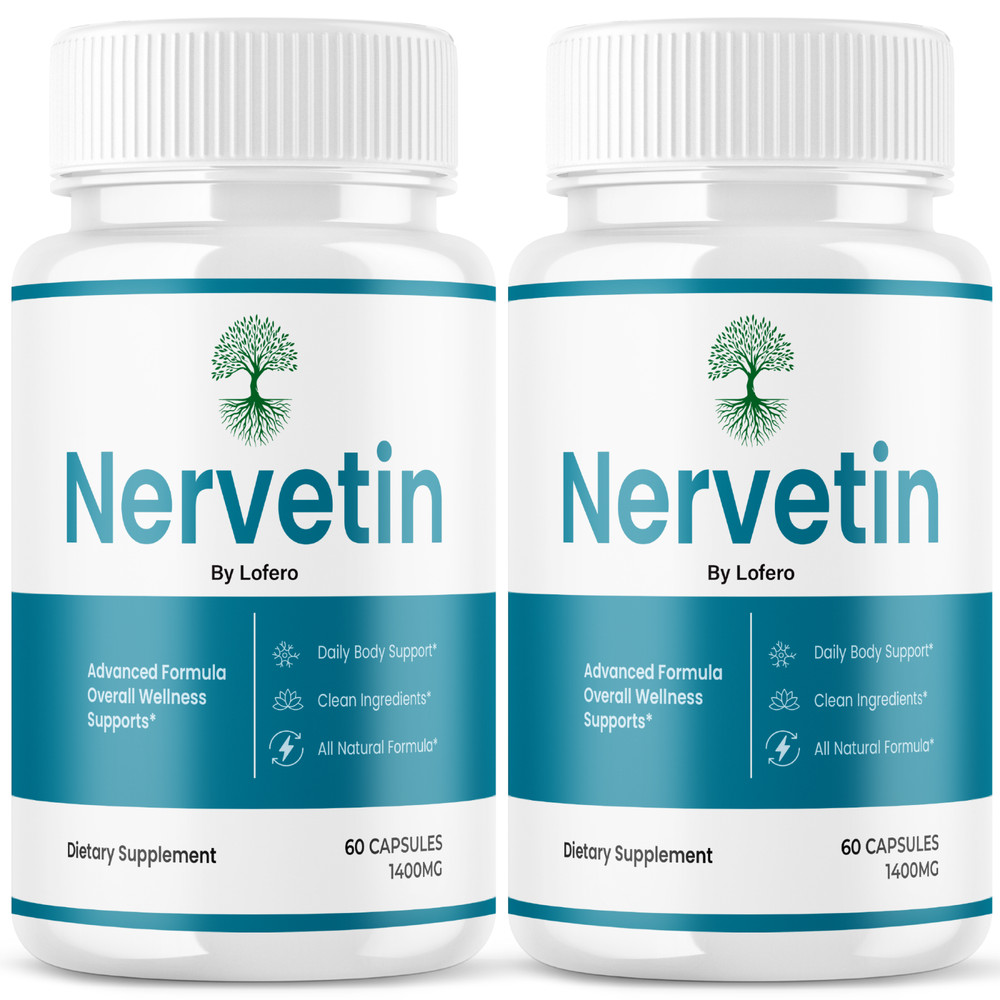 (2 Pack) Nervetin Capsules Neuropathy Support Nerve Comfort Relaxation (120 ct)