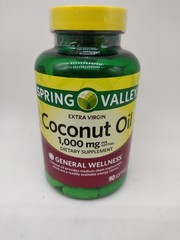 Spring Valley Extra Virgin Coconut Oil General Health & Wellness Softgels