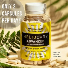 3Pack Heliocare Advanced with Nicotinamide B3 Health Skin 120 Capsules US STOC #