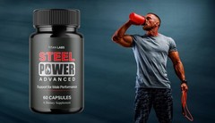 (1 Pack) Steel Power Advanced Male Health Support Supplement SteelPower 60 Caps