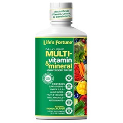Life’s Fortune Liquid Multivitamin for Adults Men 32 Fl Oz (Pack of 1), White
