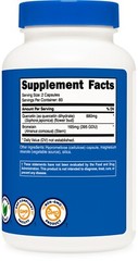 Nutricost Quercetin with Bromelain, 120 Capsules, 60 Servings