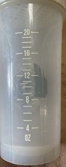 Set Of 3 Hydra Cup Bottles, Drop It, Shake, Enjoy. 24oz. Each.