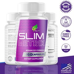 (2 Pack) Slim Metrix Advanced Formula Energy & Fitness SlimMetrix 120 Capsules