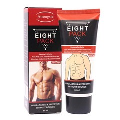 2 Pack Men Abdominal Muscle Cream Fat Burning Slimming Gel Firm & Tone Abs