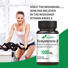 Beta-Ecdysterone Complex with Hydroxypropyl-β-Cyclodextrine 120 Capsules – US
