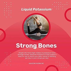 Liquid Potassium Supplement | Fast Absorption, Concentrated, Tasteless | 1.25 Oz