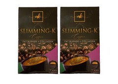 2 BOXES SLIMMING-K Coffee Mix By Madam Kilay With Collagen, 20 Sachets
