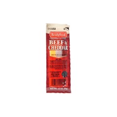 Bridgford Beef & Cheese Snack Stick – 0.8oz Premium Quality, High-Protein,