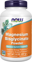 Supplements, Magnesium Bisglycinate Powder, Enzyme Function*, Nervous System Sup