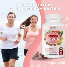 FRUITS & VEGGIES SUPPLEMENT – PACKED WITH 30+ WHOLE FOOD SUPERFOODS