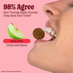 SUPERGREENS GUMMIES Metabolism Immunity Digestive Focus Apple 100ct 8GREENS