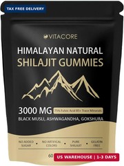 vitacoreHimalayan Shilajit Gummies for Men & Women 60 Count (Pack of 1), 1pc